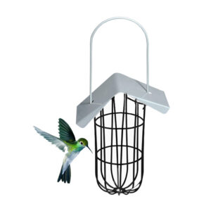 metal haning bird feeder